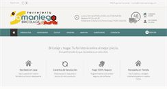 Desktop Screenshot of ferreteriasamaniego.com